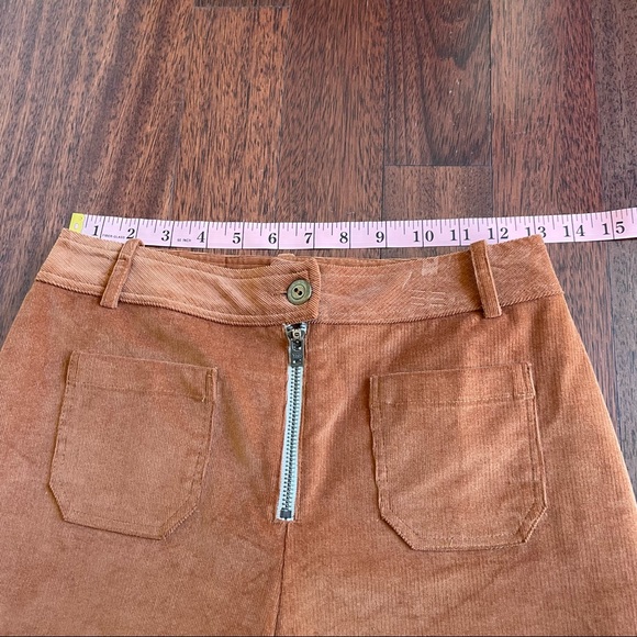 Monte High Rise Corduroy Kick Flare Pants - Picture 8 of 11